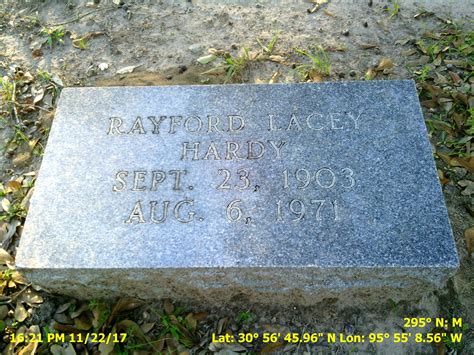 Rayford Lacey Hardy (1903-1971) - Find a Grave Memorial