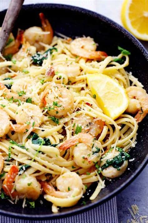 Lemon Garlic Parmesan Shrimp Pasta The Recipe Critic