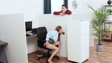 Workplace Pussy Party Tina Fire And Irina Cage