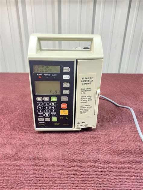 Baxter Flo Gard Volumetric Infusion Pump Medsold