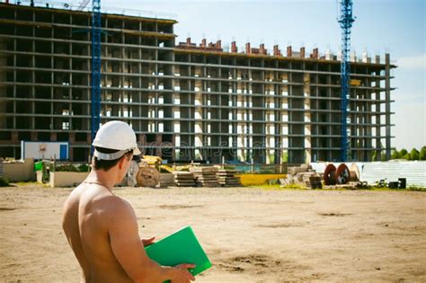 Handsome Male Athlete Man With Naked Torso Stock Photo Image Of Drinking Outdoor 96079774