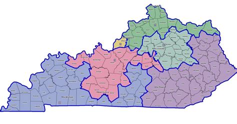 New Kentucky Congressional Districts | WKMS