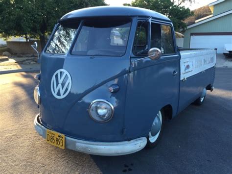 Lowered 1957 Vw Single Cab Pickup Truck