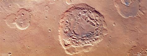 Esa Mars Impact Crater Or Supervolcano