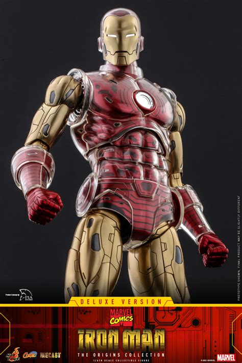 Hot Toys CMS07D37 漫威漫畫鋼鐵人1 6 比例合金收藏級人偶 豪華版 The Origins Collection