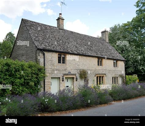 The Slaughters Oxfordshire The Cotswolds Stock Photo Alamy