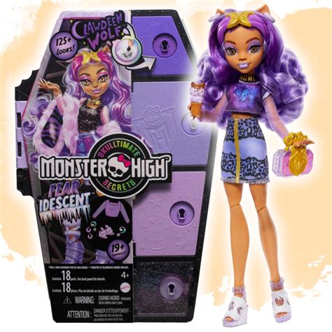 Кукла Monster High Clawdeen Wolf - Монстр Хай Страшные секреты Клавдия ...