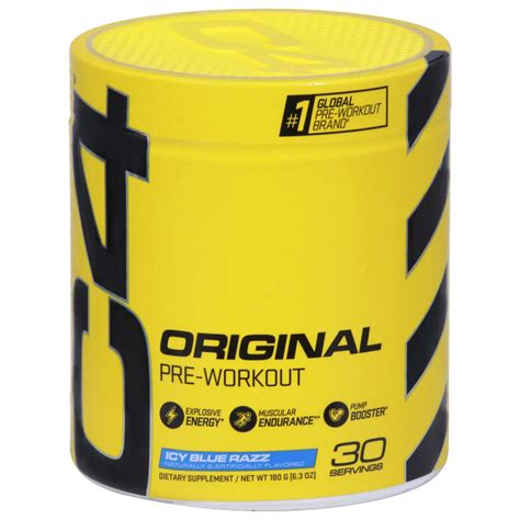 C4 Original Pre Workout Icy Blue Razz Shop Diet And Fitness At H E B