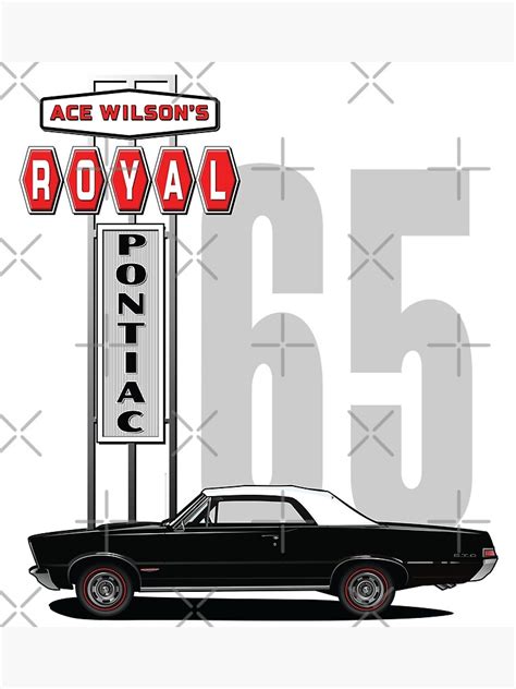 Vintage Ace Wilson S Royal Pontiac Gto Convertible Starlight