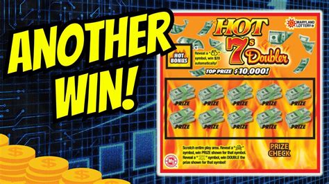 WINNER These New HOT 7 S Doubler Scratch Off Tickets Are FUN YouTube