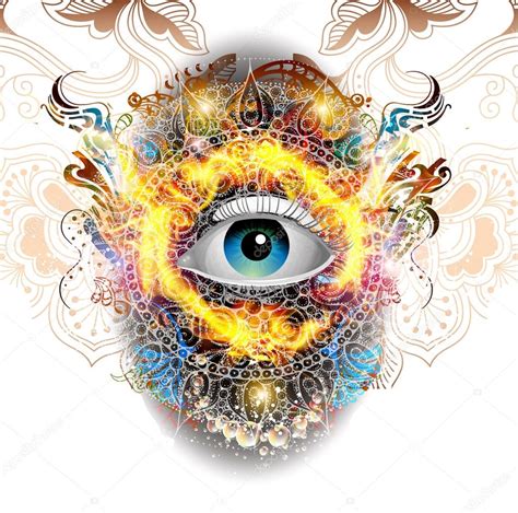 Fondo Abstracto Con Ojo Visión Stock Vector By ©valik4053022 39399889