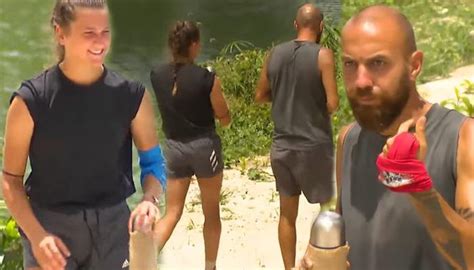 Survivor da Nisa ve Sercan aşkı başladı mı Herkesten uzakta baş başa