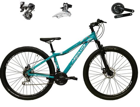 Bicicleta Aro Absolute Mia Feminina Shimano Altus V Freio A