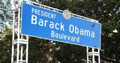 Los Angeles a renommé une route d après Obama pour rappeler qu aucun