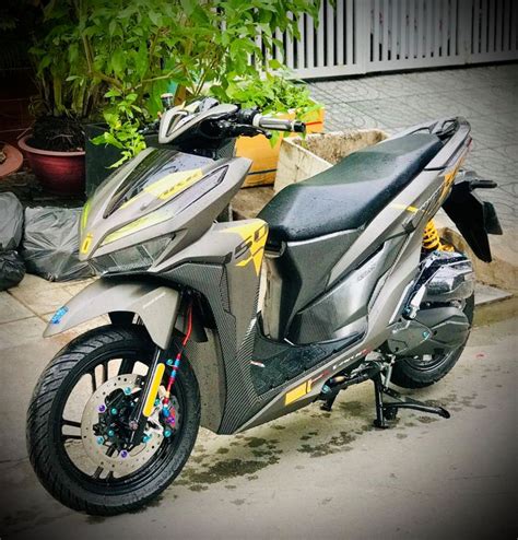 Honda Vario Dimodif Simpel Langsung Kelihatan Mewah Dan Stylish