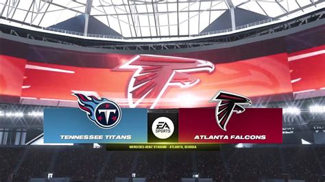 Madden NFL 24 Tennessee Titans Vs Atlanta Falcons Gameplay YouTube