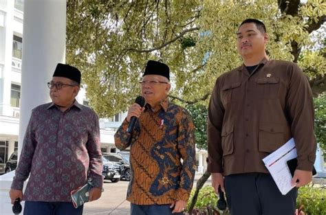 Sempat Berpose 3 Jari Saat HUT PDIP Maruf Amin Tegaskan Dirinya Tetap