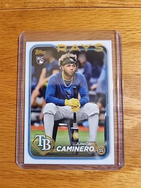 Carta Rookie Junior Caminero Topps Golden Mirror Ssp Tampa