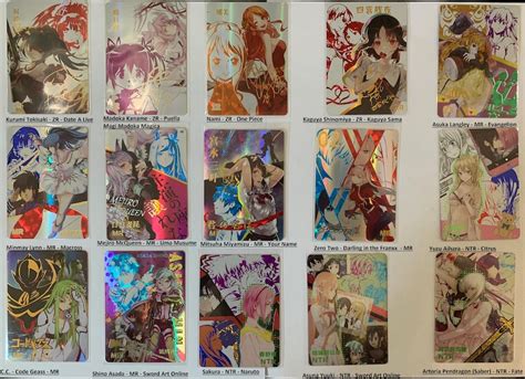 Waifu Cards 3 0 Goddess Story TCG Anime Doujin Lewd Holo Etsy Ireland