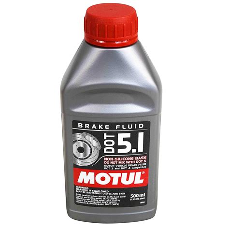 Motul DOT 5 1 Motor Vehicle Brake Fluid Fully Synthetic 500ml 0 5L