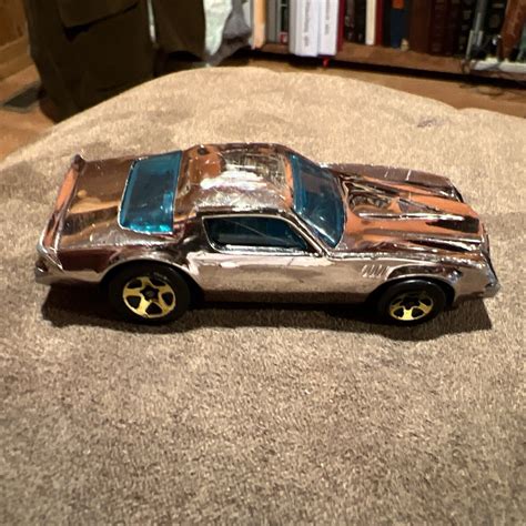 1982 Hot Wheels Camaro Z28 Silver Chrome Mattel 164 Ebay