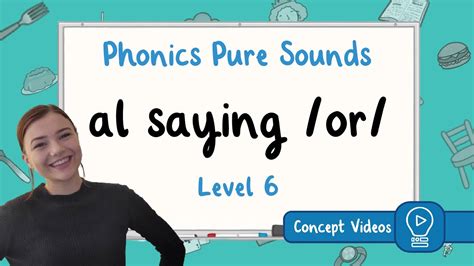 Digraph Al Or Sound Phonics Level 6 Pure Sound Youtube