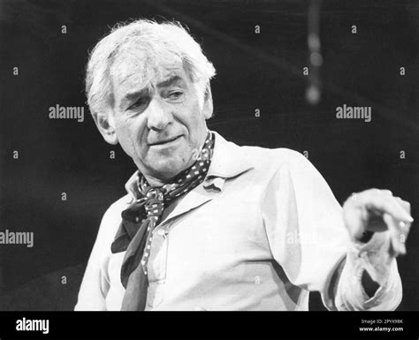 Leonard Bernstein Conducting Black And White Stock Photos Images Alamy