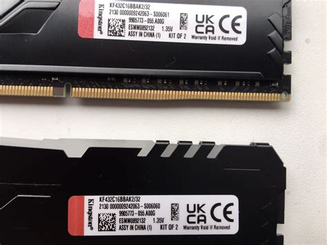 Ram 2x 32GB = 64Gb 4G x 64-Bit DDR4-3200