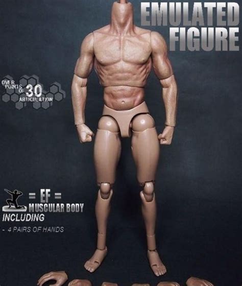 ZC Toy 1 6 Scale Muscular Nude Figure Body TTM19 Fit Wolverine Head Collection One Sixth Dimension