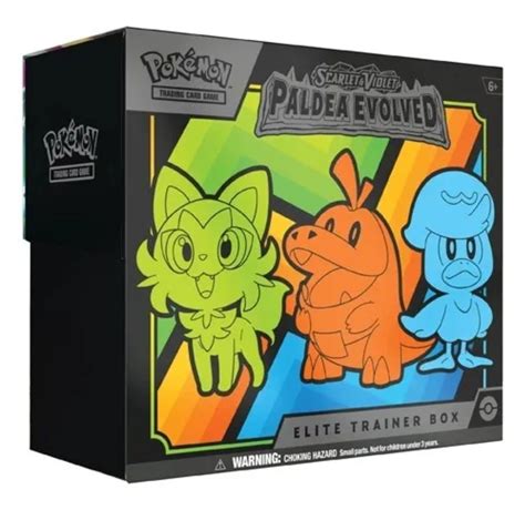 Pokémon - Paldea Evolved - Elite Trainer Box - DanPhans Collectables 
