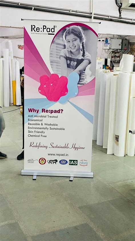 Retractable Banner Standee Service At Rs Sq Ft Standees Printing