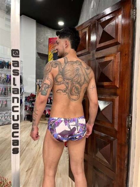 Sunga Cristais Roxo Tradicional Aslan Shop Lingerie Masculina