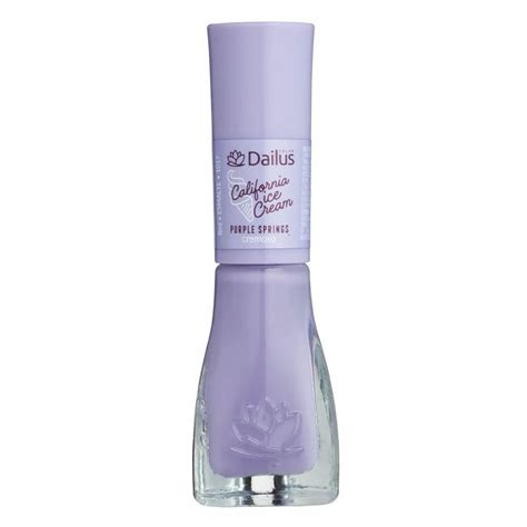 Esmalte Dailus Califórnia Ice Cream Purple Springs 8ml Drogaria Venancio