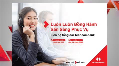 Tổng đài Techcombank Hotline dịch vụ CSKH Techcombank 24 7 Networks