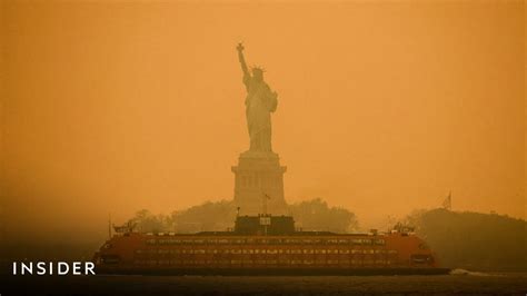 [WATCH] New York City Covered In Orange Smoke From Canada's Wildfires ...