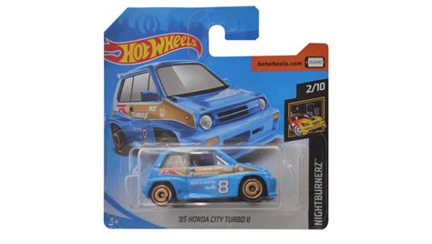 Машинка Базова Hot Wheels 85 Honda City Turbo II FYD12 Nightburnerz Blue