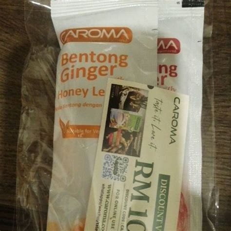 Caroma Bentong Ginger drink Minuman Halia Bentong 2x20g 文冬姜保健茶