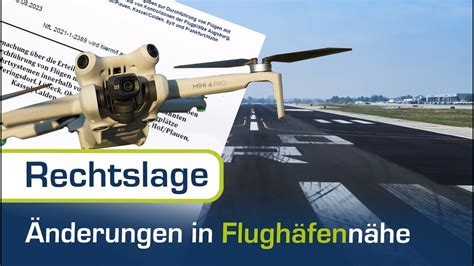 Rechtliche Nderungen F R Den Drohnenflug Um Flugh Fen News Youtube