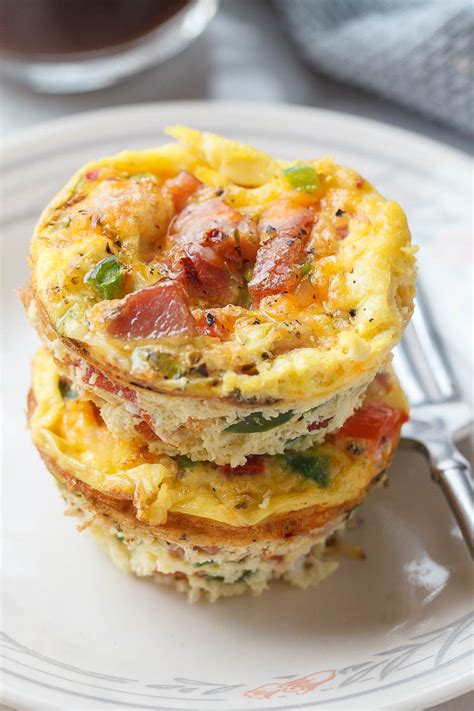 Desayuno Con Panecillos De Huevo Receta De Tazas Bajas En