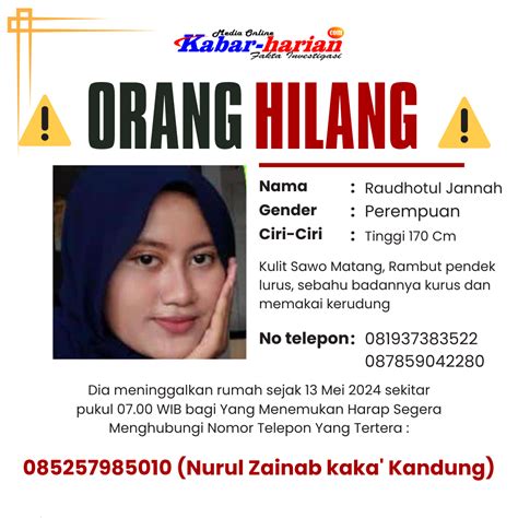 Info Orang Hilang