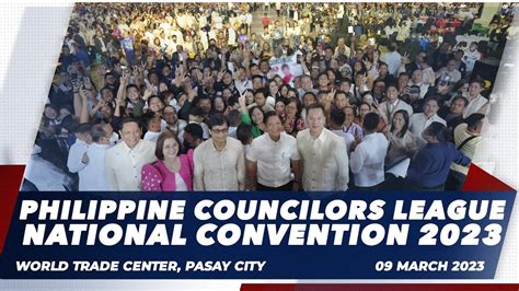 Philippine Councilors League National Convention Youtube