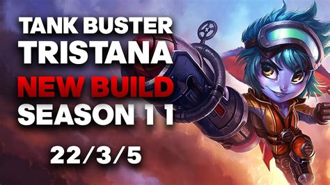 Vapora Dark Tristana Adc Gameplay New Season 11 Tank Buster Tristana