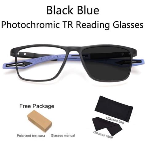 Lunettes De Lecture Tr Photochromiques Pour Hommes Et Femmes Lentille