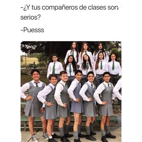 Y tus compañeros de clases son serios Puesss Memes