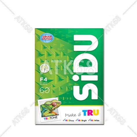 Kertas Hvs F4 60 Gsm Sidu Lazada Indonesia