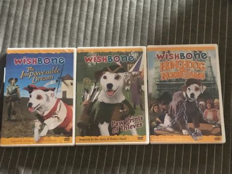 3 WISHBONE DVDS $24.56 - PicClick CA