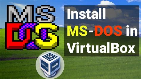 Installing Ms Dos In Virtualbox Ms Dos 622 Byteadmin Youtube