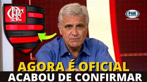 URGENTE AGORA É OFICIAL TORCIDA VAI A LOUCURA MENGÃO CONFIRMA