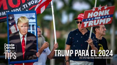 Desesperado Por Volver A La Casa Blanca Trump Presenta Su Candidatura