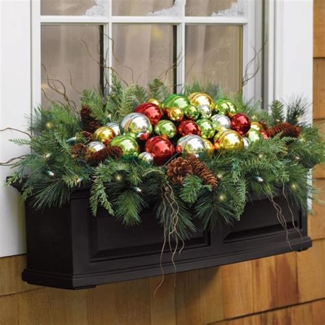 Beautiful Christmas Window Box Christmas Window Boxes Christmas